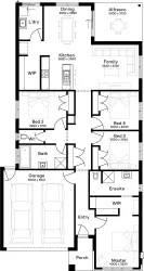 Lot 224 Rosalia Estate by Simonds Homes Floorplan