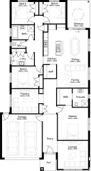 Lot 226 Rosalia Estate by Simonds Homes Floorplan