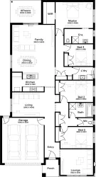 Lot 239 Broadstead Estate by Simonds Homes Floorplan