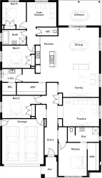 Lot 28 Warragul Rise Estate by Simonds Homes Floorplan