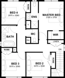 Lot 3 MORRIS Lane by Simonds Homes Floorplan