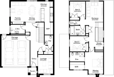 Lot 316 Oaklands Estate by Simonds Homes Floorplan