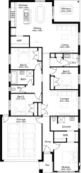 Lot 321 Heartland Estate by Simonds Homes Floorplan