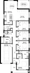 Lot 323 Acacia Village Estate by Simonds Homes Floorplan