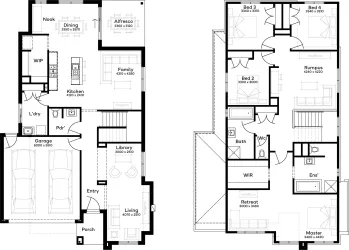 Lot 339 Woodsong Estate by Simonds Homes Floorplan