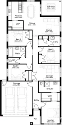 Lot 3504 Armstrong Estate by Simonds Homes Floorplan