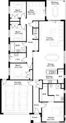 Lot 415 Sage Estate by Simonds Homes Floorplan