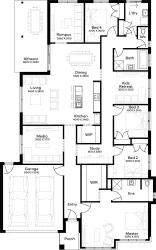 Lot 512 Yarrabilba Estate by Simonds Homes Floorplan