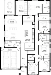 Lot 5313 Mandalay Estate by Simonds Homes Floorplan