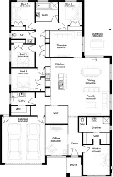 Lot 532 Bankside Estate by Simonds Homes Floorplan