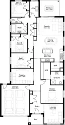 Lot 5622 Mandalay Estate by Simonds Homes Floorplan