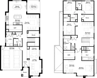 Lot 703 Alira Estate by Simonds Homes Floorplan