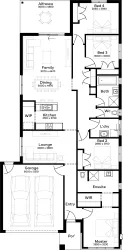 Lot 704 Alira Estate by Simonds Homes Floorplan