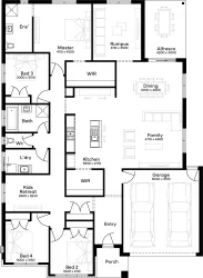 Lot 803 Heritage Place Estate by Simonds Homes Floorplan