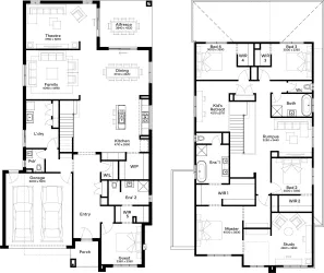 Lot 810 Heritage Place Estate by Simonds Homes Floorplan