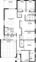 Lot 818 Heritage Place Estate by Simonds Homes Floorplan