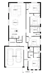 Mandalay Estate - Beveridge - Lot 5302 Floorplan