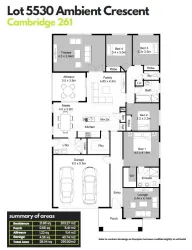 Mandalay Estate - Beveridge - Lot 5530 Floorplan