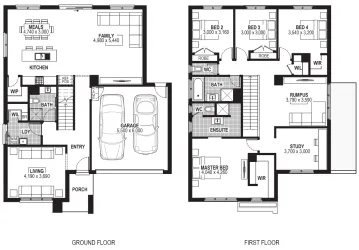 Mandalay Estate - Beveridge - Lot Lot 5320 Floorplan