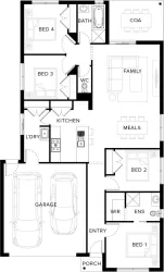 Maplestone Estate - Sunbury - Lot 901 Floorplan