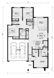 Maplewood Estate - Melton South - Lot $589,931 - 346m2 Land - 4Bed, 2Bath, 2Car