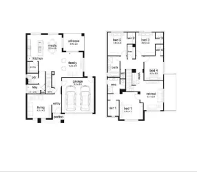 Marigold Estate - Tarneit - Lot 826 Floorplan