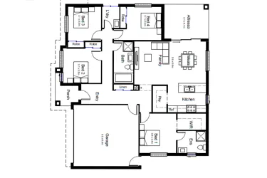 Mason Quarter Estate - Wollert - Lot 459 Floorplan