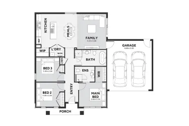 Mason Quarter Estate - Wollert - Lot 659 Floorplan