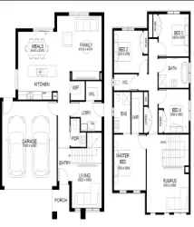 Monarch Estate - Deanside - Lot 441 Floorplan