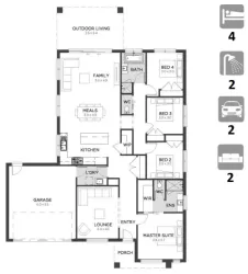 Neerim Lakes Estate - Neerim South - Lot 7 Floorplan