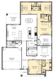 Neerim Lakes Estate - Neerim South - Lot 9 Floorplan