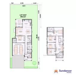 Newpark Estate - Melonba - Lot 8437 Floorplan