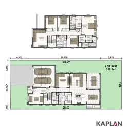 Newpark Estate - Melonba - Lot 8437 Floorplan