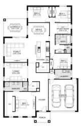 Nth Qtr Estate - Newborough - Lot 45 Floorplan