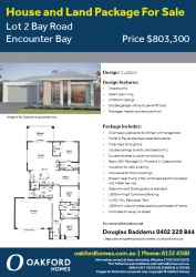 Oakford Estate - Encounter Bay - Lot 2