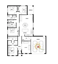 Officer Central Estate - Officer - Lot 901 Floorplan