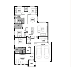 Officer Fields Estate - Officer - Lot 513 Floorplan