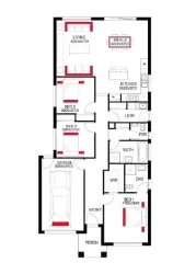 Ooranya Estate - Beveridge - Lot 1017  Floorplan