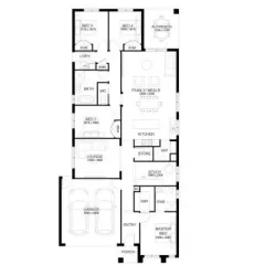 Orana Estate - Clyde North - Lot 1848 Floorplan