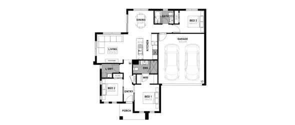 Orana Estate - Clyde North - Lot 2210 Floorplan