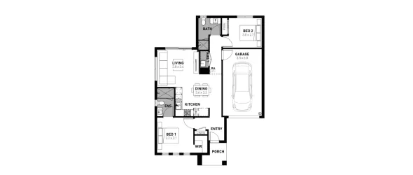 Orana Estate - Clyde North - Lot 2212 Floorplan