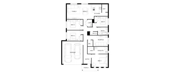 Orana Estate - Clyde North - Lot 2522 Floorplan