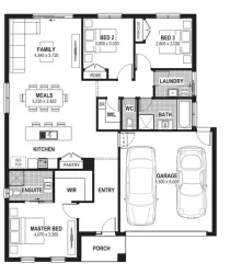 Palomino - Armstrong Creek - Lot 117 Floorplan