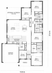Palomino - Armstrong Creek - Lot 122 Floorplan
