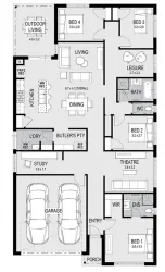 Palomino - Armstrong Creek - Lot 124 Floorplan