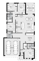 Palomino - Armstrong Creek - Lot 125 Floorplan
