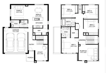 Palomino - Armstrong Creek - Lot 130 Floorplan