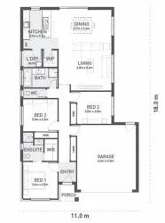 Palomino - Armstrong Creek - Lot 136 Floorplan