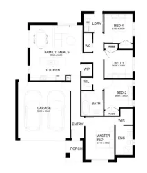Palomino - Armstrong Creek - Lot 137 Floorplan