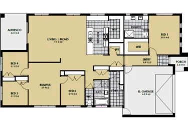 Panorama Estate - Morwell - Lot 27 Floorplan